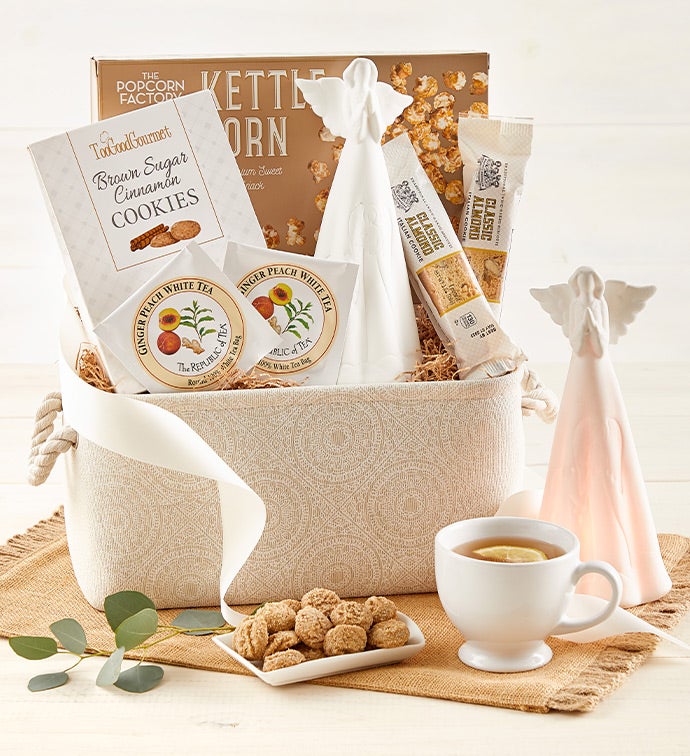 *Moments of Reflection Basket with Angel Light